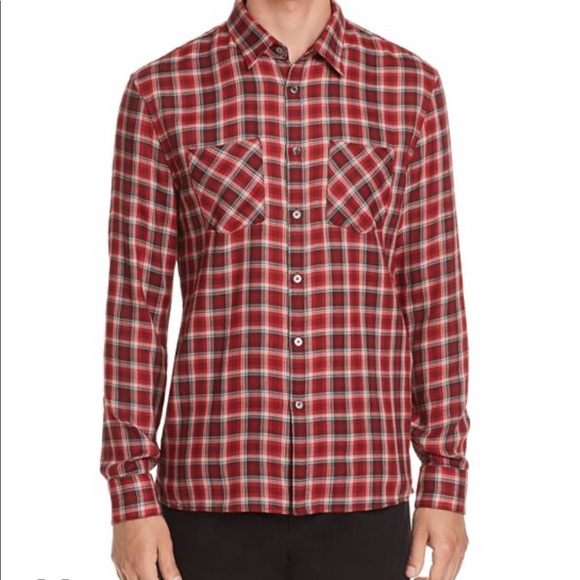 John Varvatos Other - John Varvatos Plaid Button Down